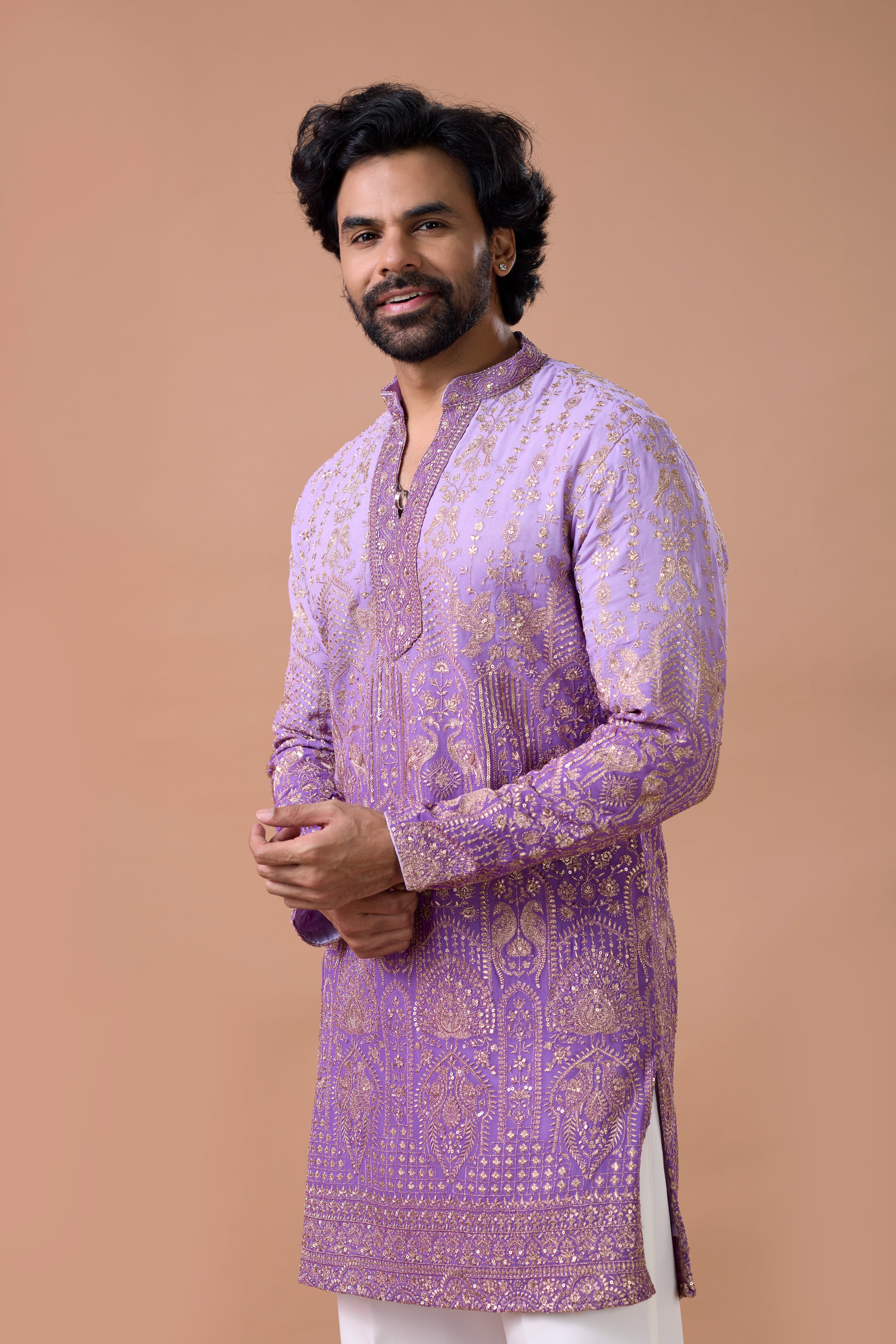 Men's kurta straight pants
