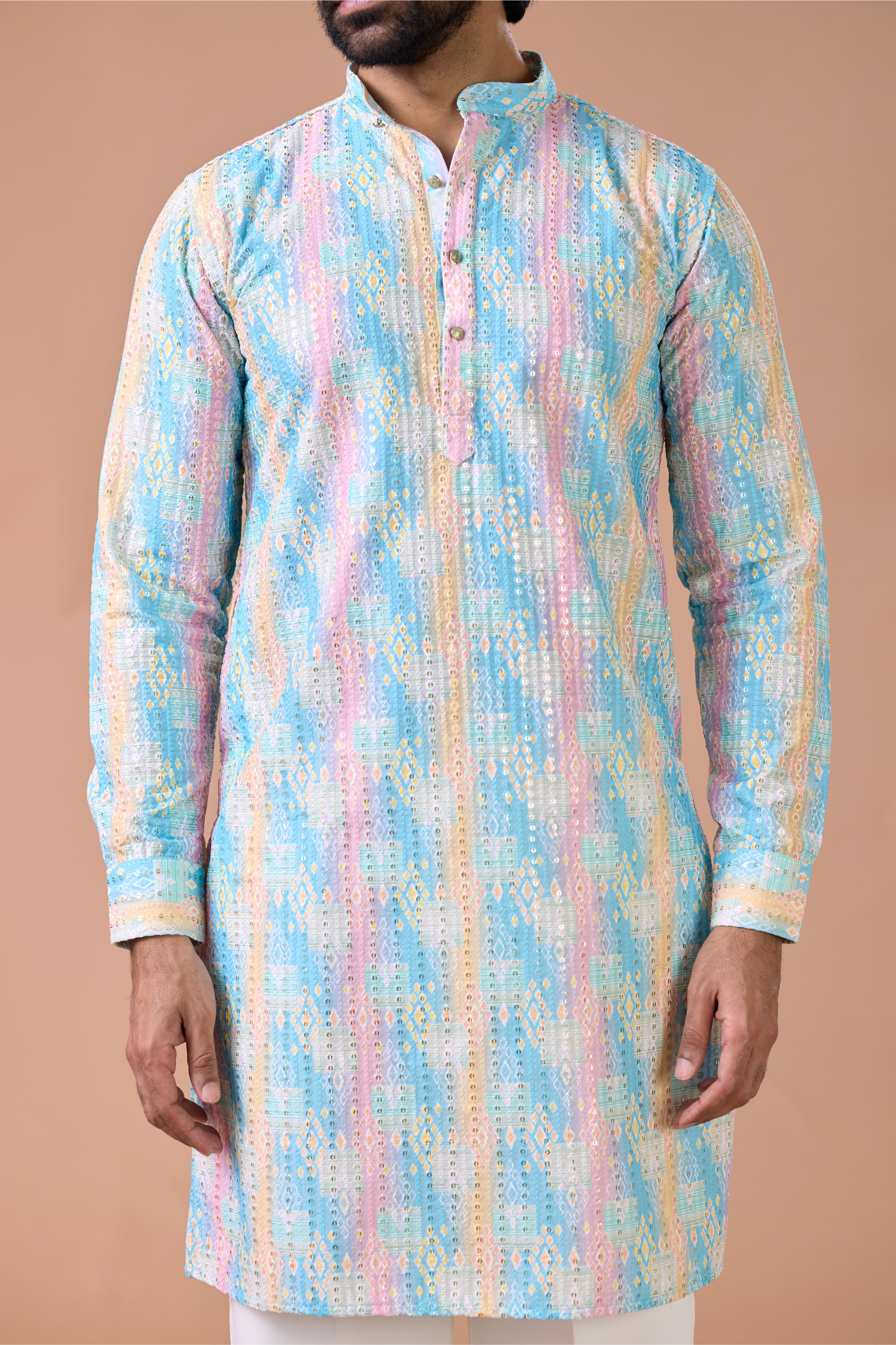 Men Festive Cotton Kurtas