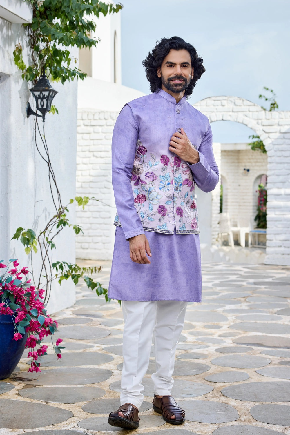 Buy Men Kurta Jacket Set