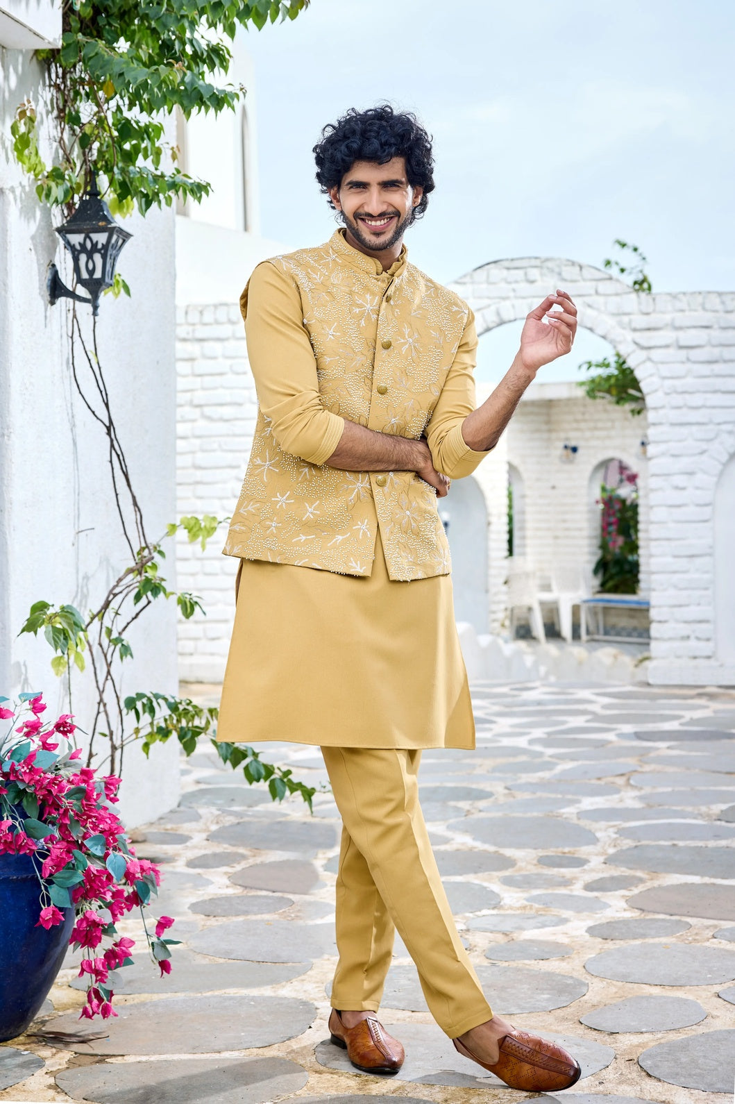 Men haldi kurta set buy