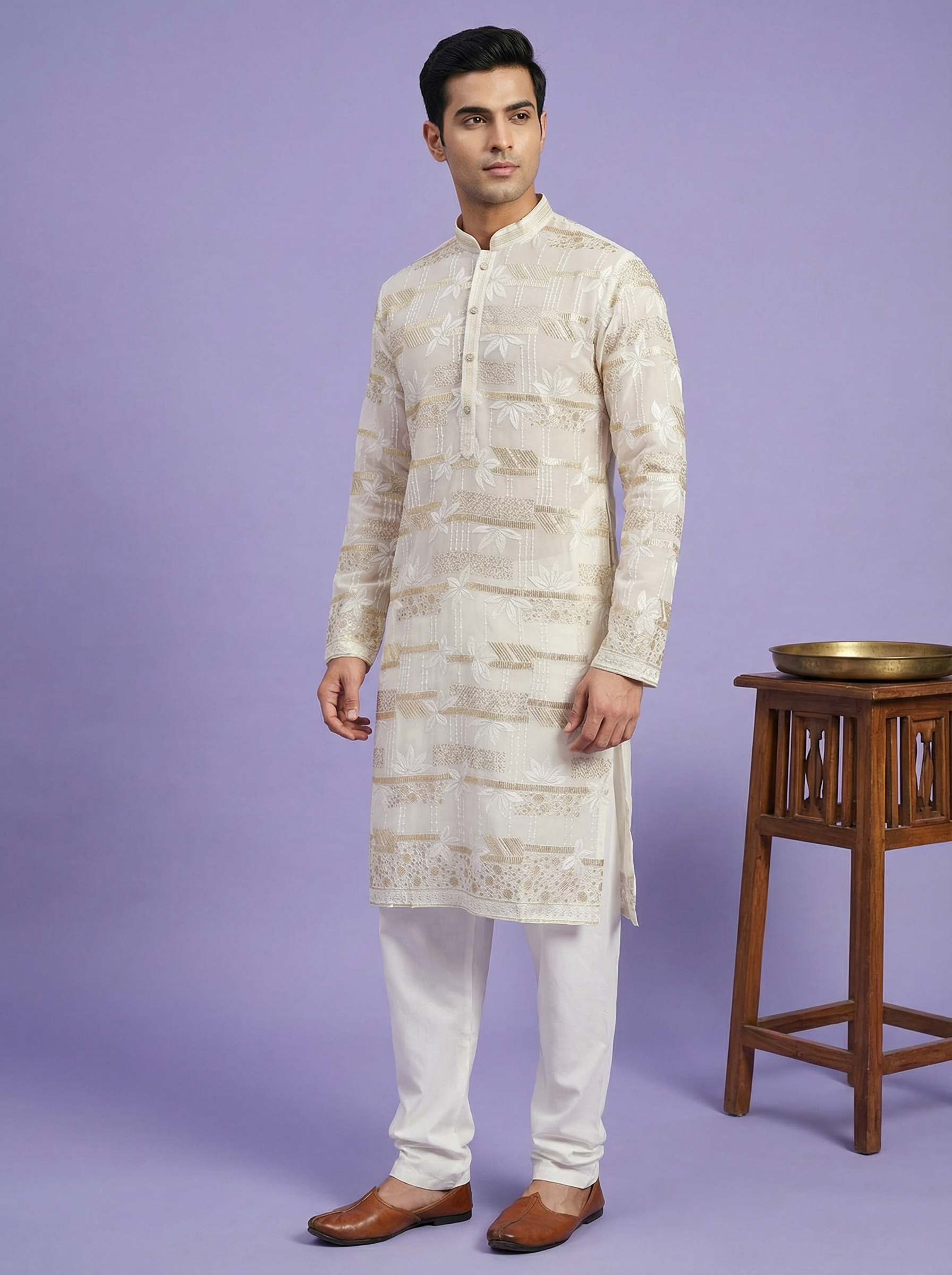 Buy designer festive kurta