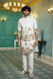 Buy men linen kurta set