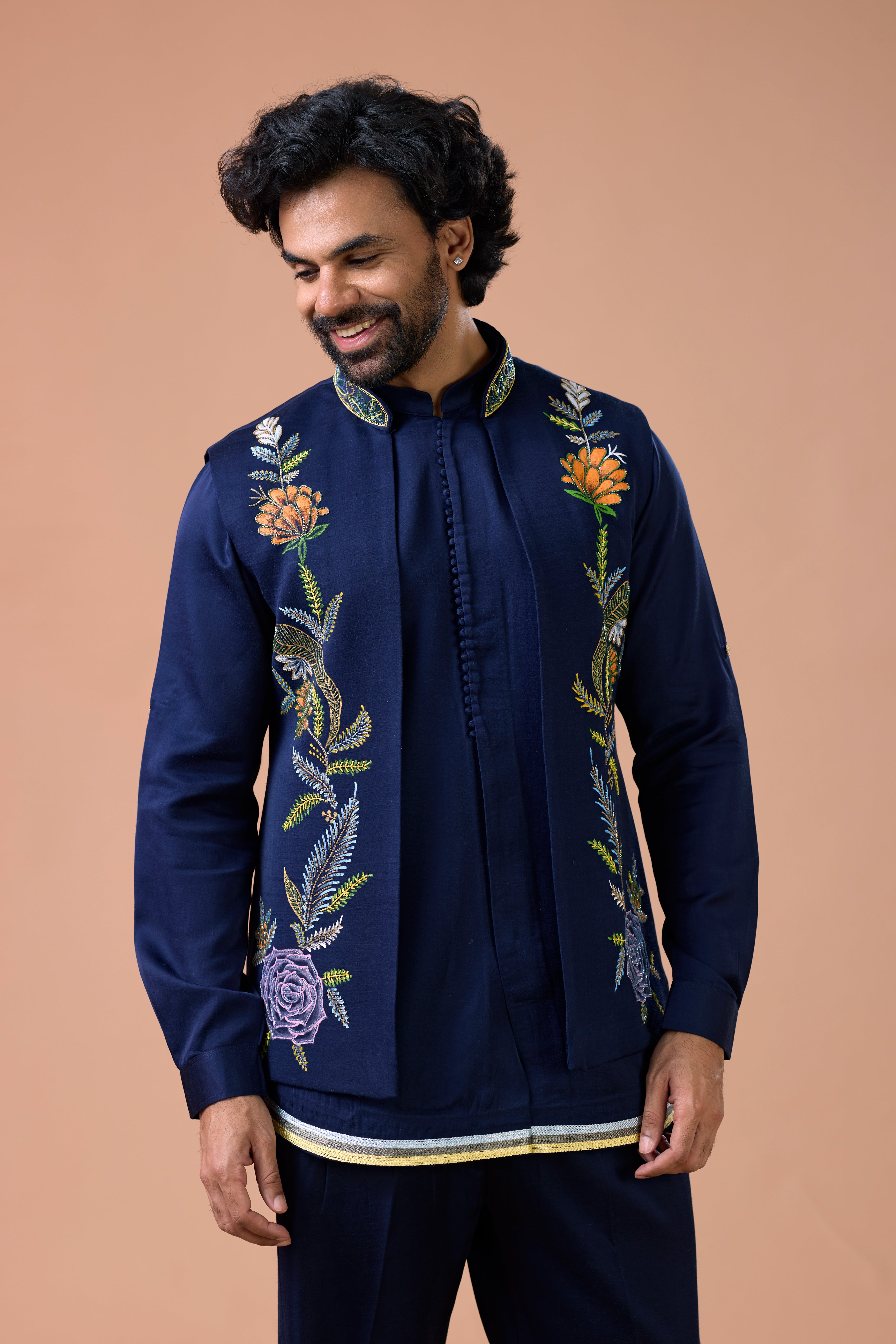 Men Nehru Jacket Kurta