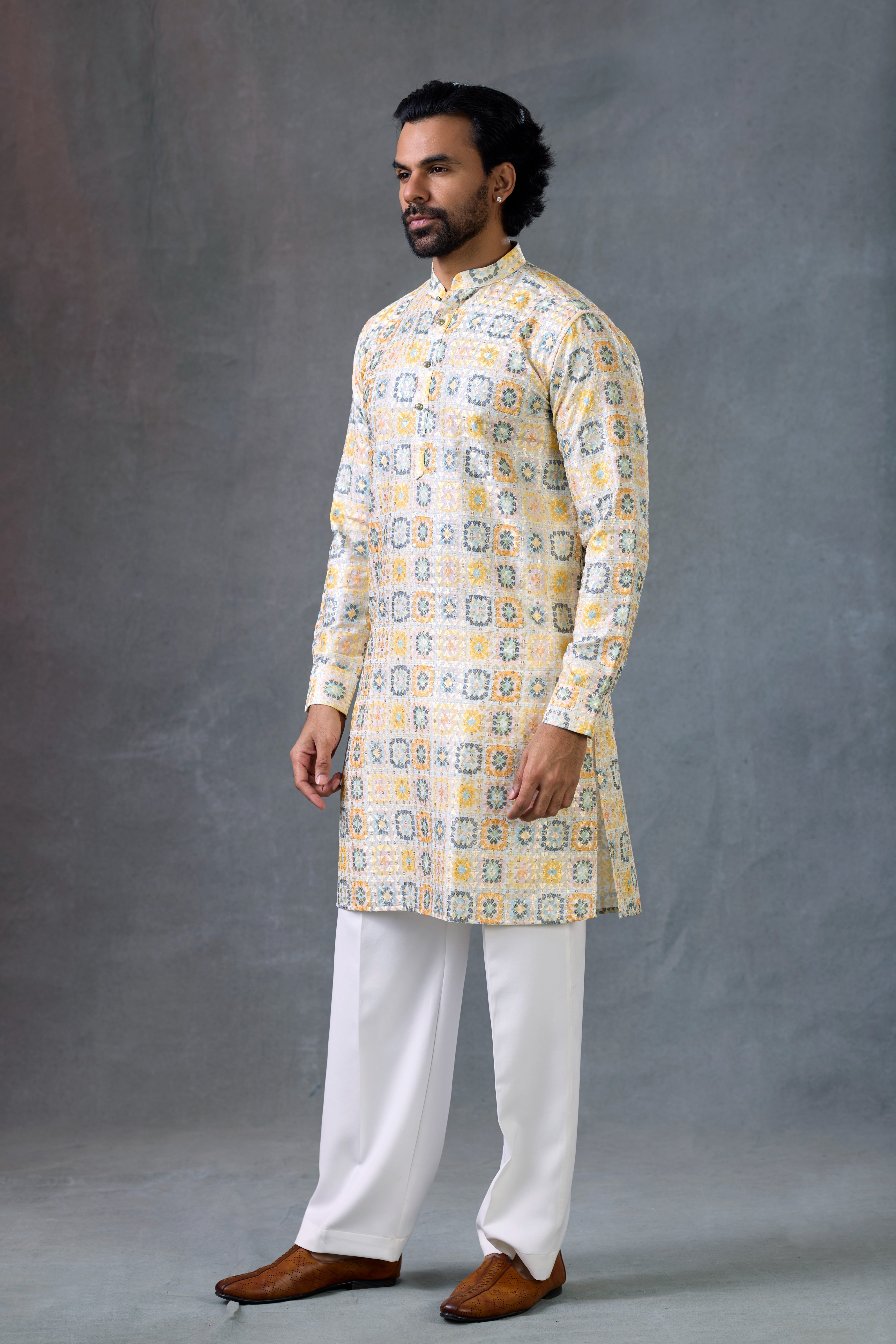 cotton kurta pant set men