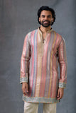 Wedding silk kurta set men