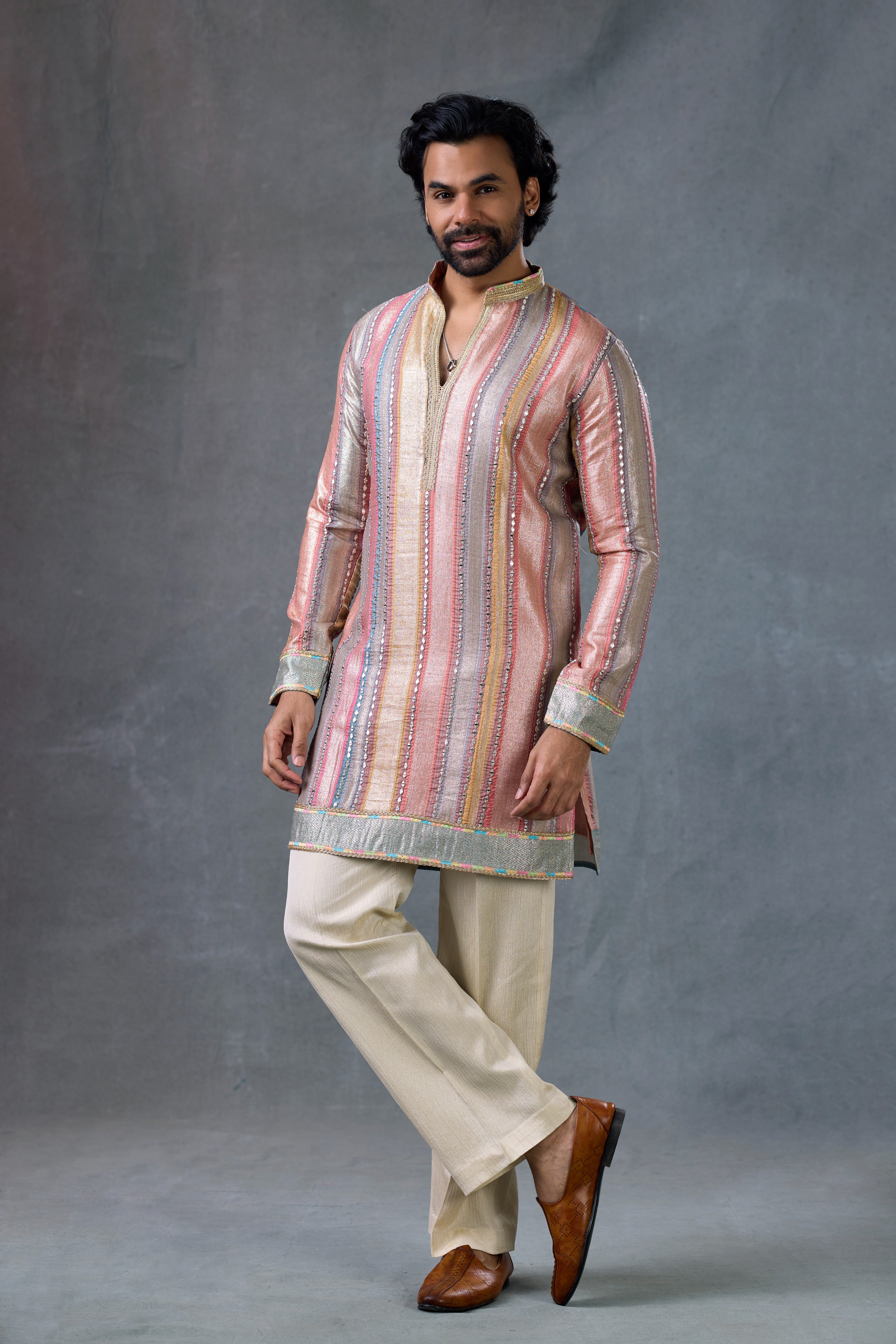 Premium silk kurta set men