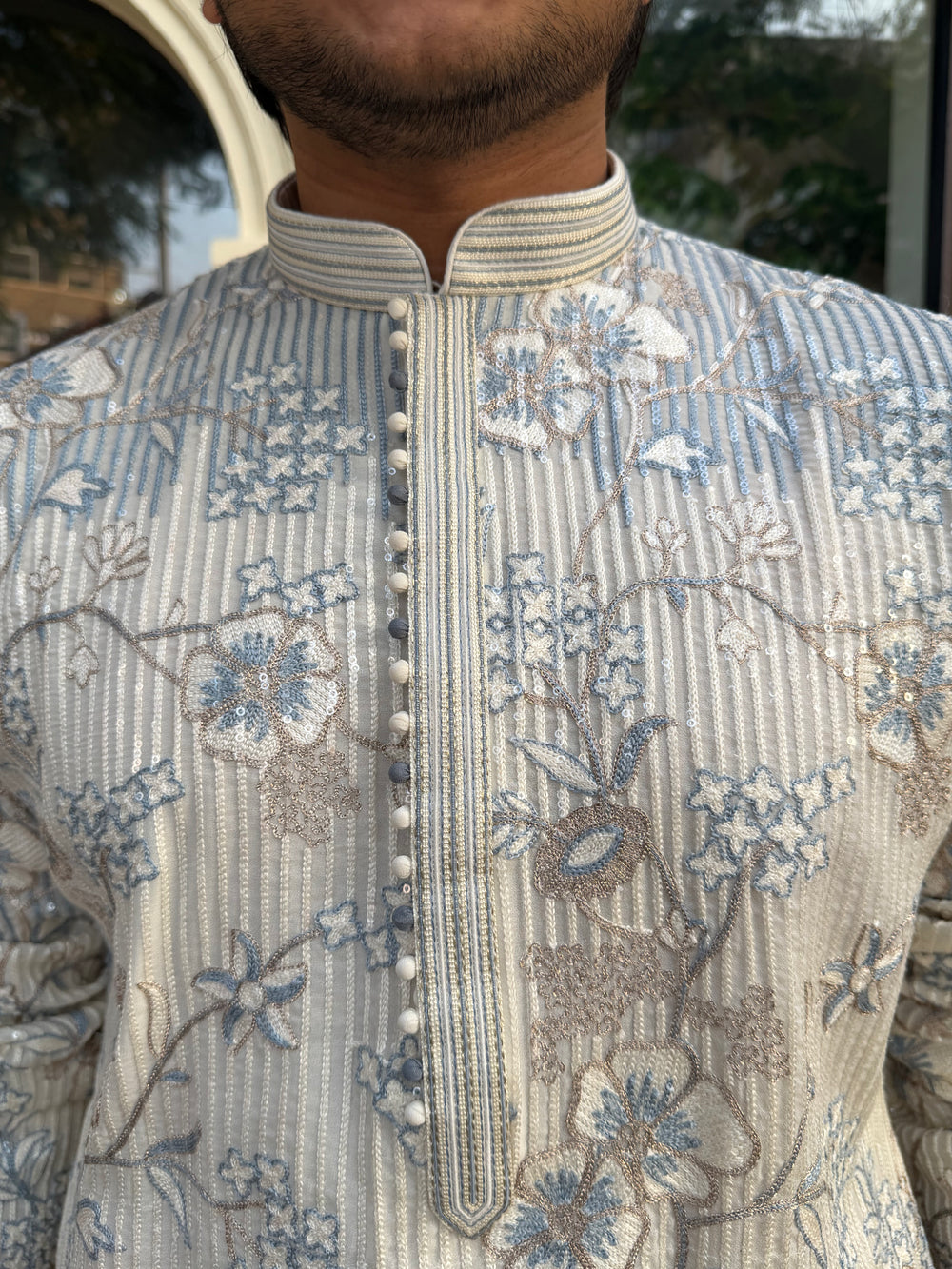 Premium embroidered kurta set