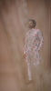 Festive Mosaic Print Kurta with White Pants