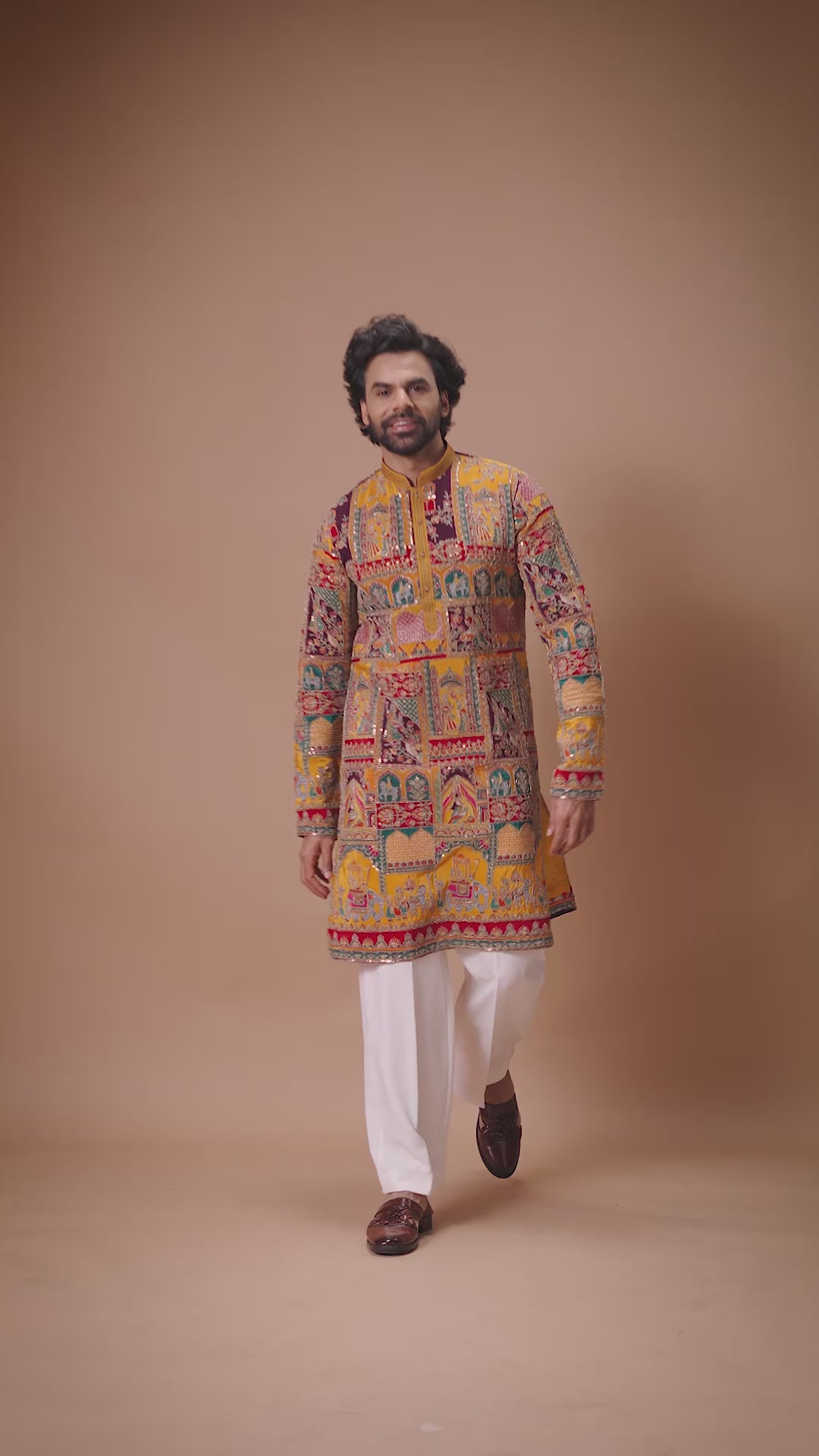 traditional Rajwadi kurta men