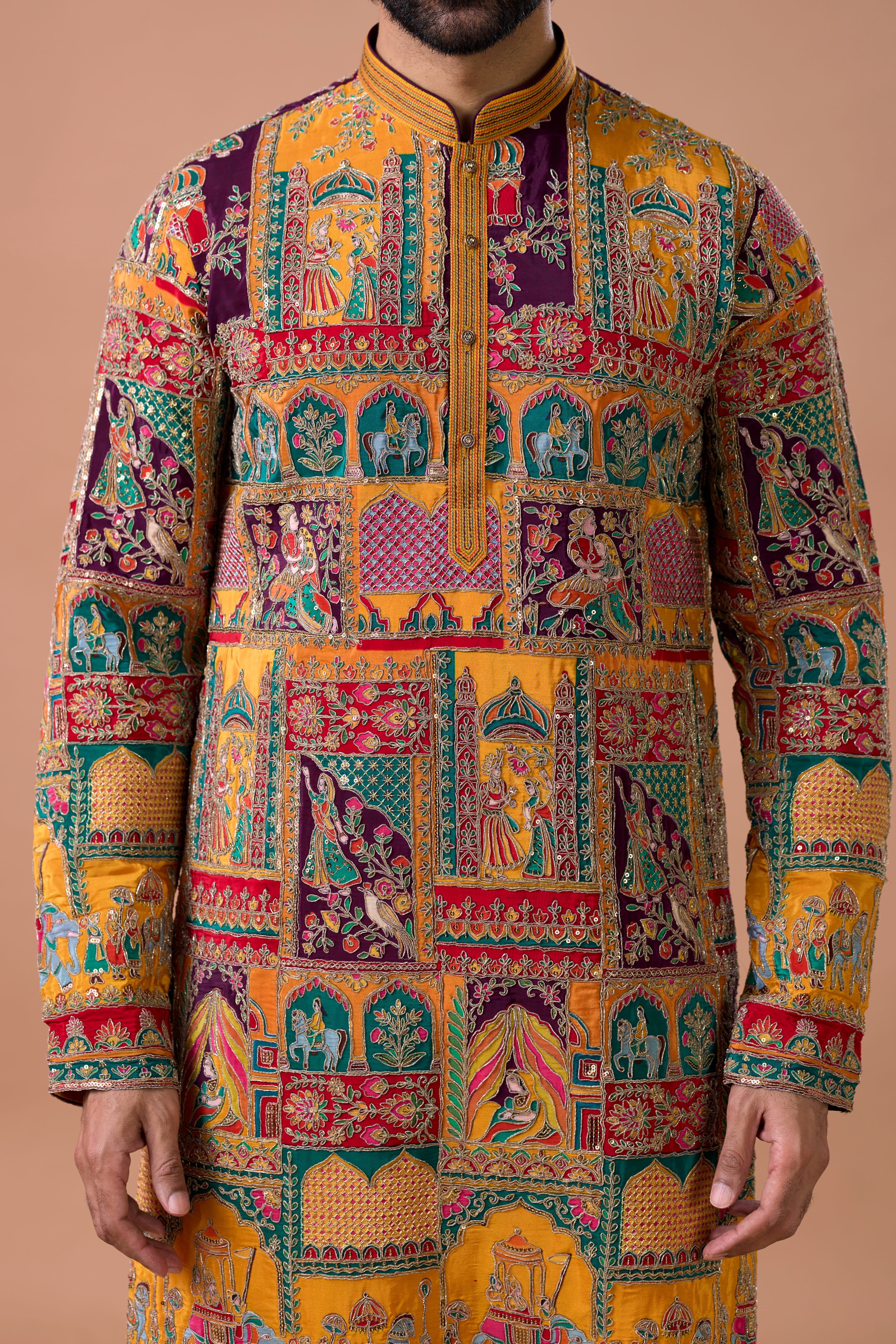 wedding Rajwadi kurta men