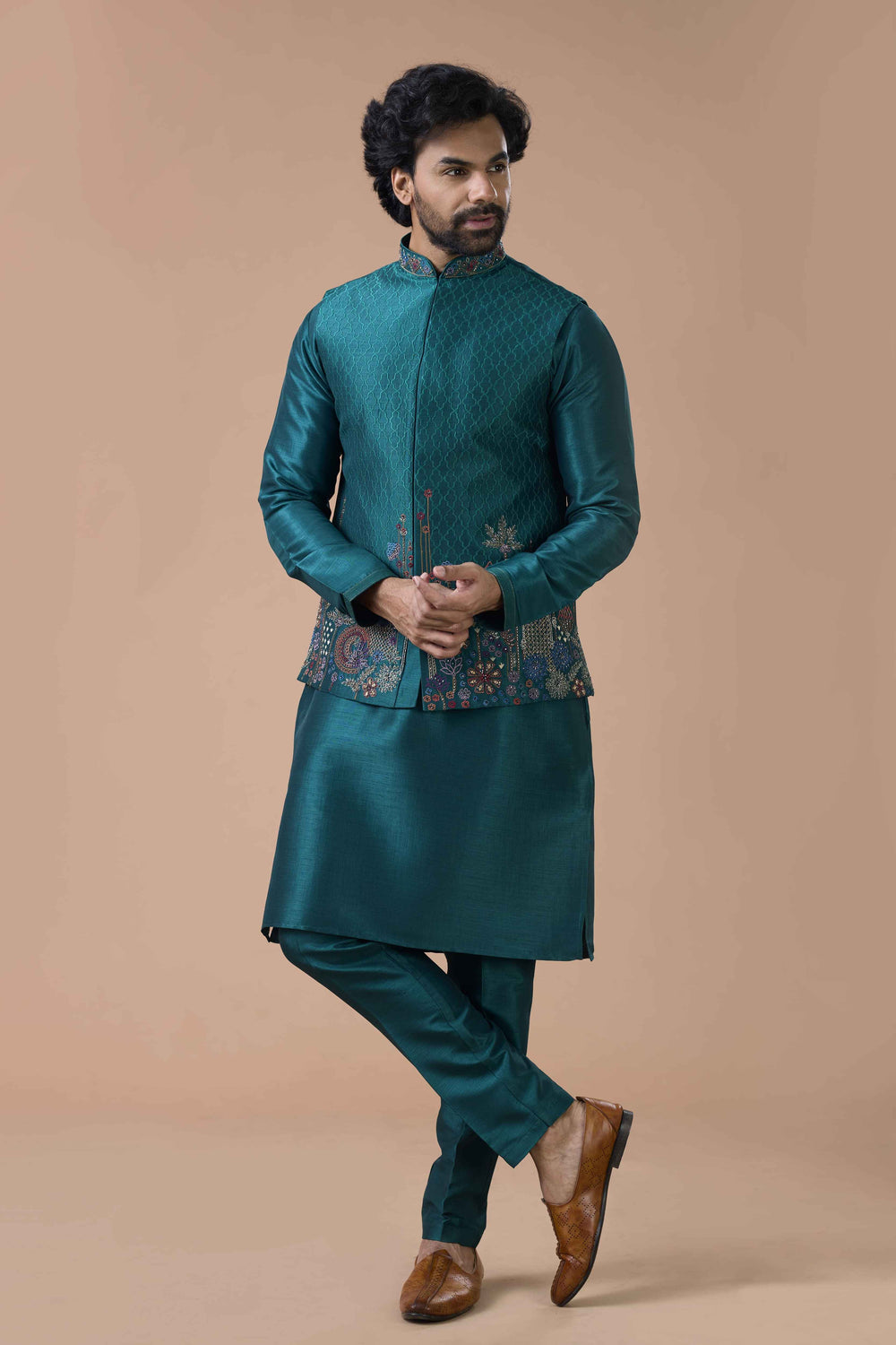 Men Wedding Kurta Jacket Online