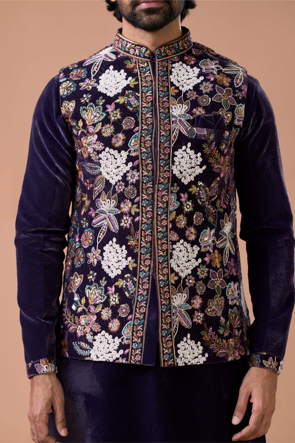 Mens Nehru Jacket Kurta Combo