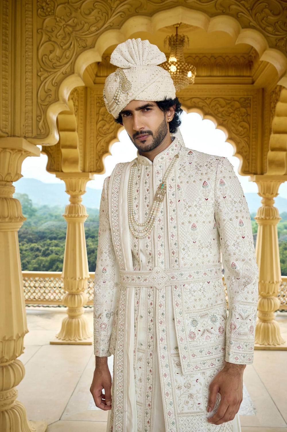 Royal Anarkali Sherwani Men