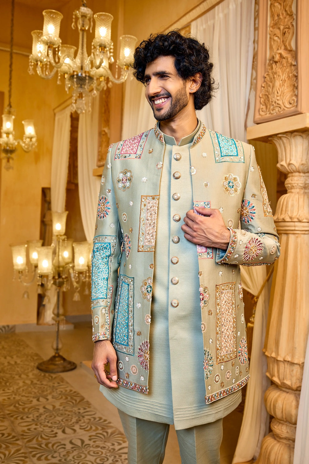 Buy indo western set men