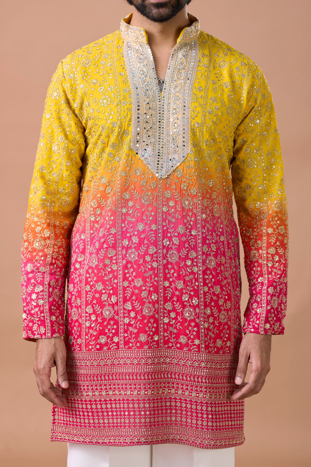 Premium men embroidered kurta