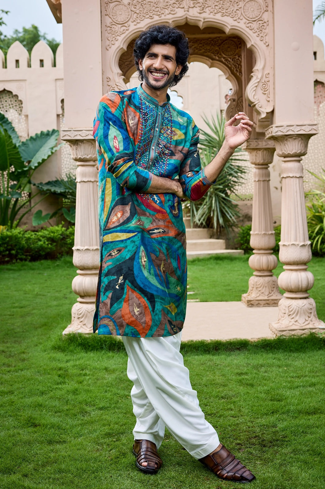 Buy men mirror kurta